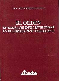 El orden de las sucesiones intestadas en el Cdigo Civil Paraguayo