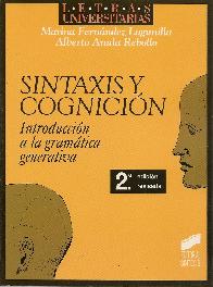 Sintaxis y Cognicion
