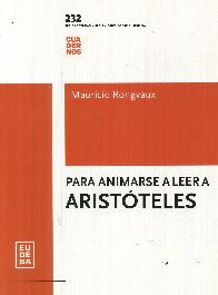 Para animarse a leer a Aristteles