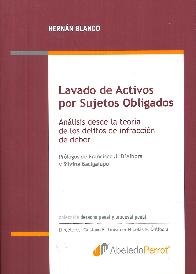 Lavado de activos por sujetos obligados