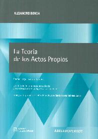 La teora de los actos propios