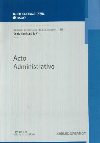 Acto Administrativo