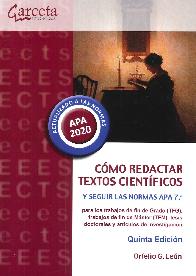 Cmo redactar textos cientficos y seguir las normas APA 7