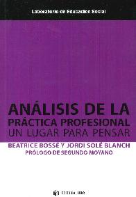 Anlisis de la prctica profesional: Un lugar para pensar