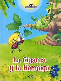 La Cigarra y la Hormiga Libro Rompecabezas