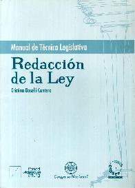 Redaccin de la Ley Manual de tcnica legislativa