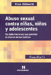 Abuso sexual contra nias, nios y adolescentes