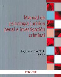 Manual de psicologia juridica penal e investigacion criminal