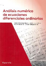Anlisis numrico de ecuaciones diferenciales ordinarias