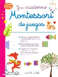 Gran cuaderno Montessori de juegos A partir de 3 aos