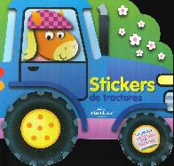 Stickers de tractores. Completa los vehculos y las escenas