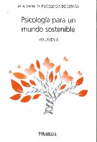 Psicologa para un mundo sostenible Volumen II