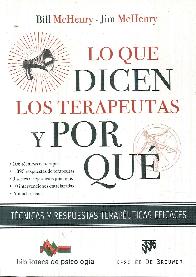 Lo que dicen los terapeutas y por que