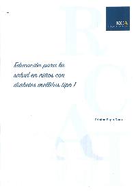 Educacin para la salud en nios con diabetes mellitus tipo 1