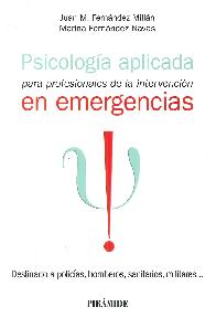 Psicologa aplicada en emergencias para profesionales de la intervencin