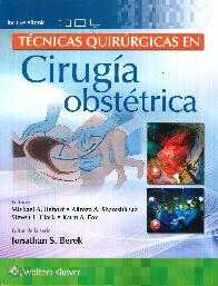 Tcnicas quirrgicas en ciruga obsttrica