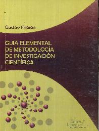 Gua elemental de Metodologa de la Investigacin Cientfica