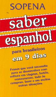 Saber Espanhol para brasileiros em 9 dias