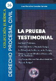 La prueba testimonial