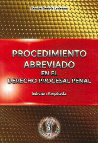 Procedimiento Abreviado  en el derecho procesal penal