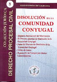 Disolucin de la comunidad conyugal