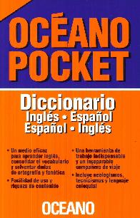 Diccionario Ingls Espaol Espaol Ingls Pocket Ocano