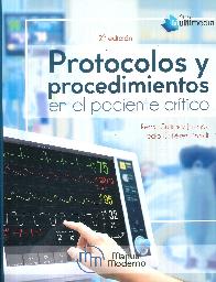 Protocolos y procedimientos en el paciente crtico