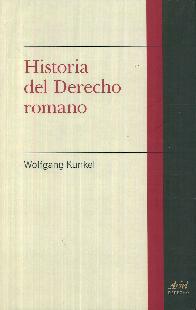 Historia del Derecho Romano