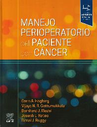 Manejo perioperatorio del paciente con cncer