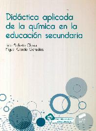 Didctica aplicada de la qumica en la educacin secundaria