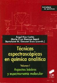 Tcnicas espectroscspicas en qumica analtica 2 Tomos