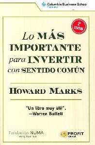 Lo ms importante para invertir con sentido comn