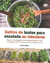 Cultivo de brotes para ensalada en interiores