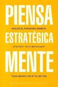 Piensa estratgicamente