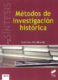 Metodos de investigacion historica