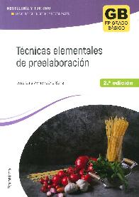 Tcnicas elementales de preelaboracin.