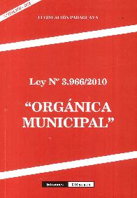 Ley N 3966/2010 Orgnica Municipal