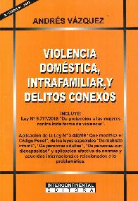 Violencia Domstica, Intrafamiliar, y Delitos Conexos