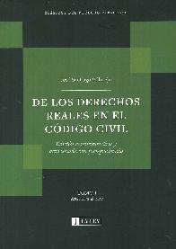 De los derechos reales en el Cdigo Civil - 2 Tomos