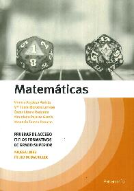 Matemticas. Temario Pruebas de Acceso a Ciclos Formativos de Grado Superior