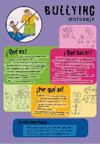 Afiche Bullying Matonaje