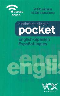 Diccionario bilinge  Pocket English-Spanish / Espaol-Ingls