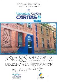 Ao 85 radio caritas Universidad Catolica 