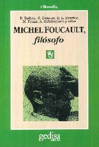 Michel Foucault, Filosofo