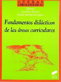 Fundamentos didacticos de las areas curriculares