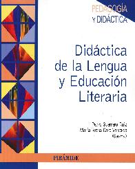 Didctica de la lengua y educacin literaria