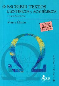 Escribir textos cientficos y acadmicos Gua prctica