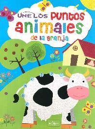 Une los puntos Animales de la granja