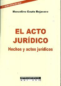 El acto jurdico
