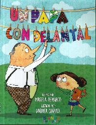 Un pap con delantal